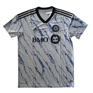 Adidas x MLS Mon A Jsy Club De Foot Montreal Jersey H45454 Tmmdgr/Blk XL New